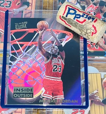 (775) 1993-94 Ultra Michael Jordan Inside outside 燙金特卡 !