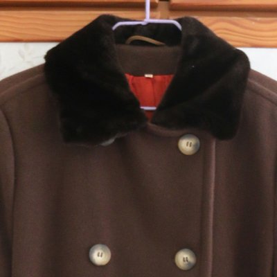 【CL-G59】英國Wool and Cashmere初羊毛 喀什米爾大衣外套，原價近10000元，僅此一件，錯過可惜！