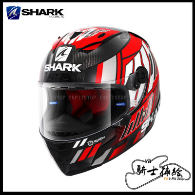 ⚠YB騎士補給⚠ SHARK RACE R PRO CARBON ZARCO SPEEDBLOCK 紅白 鯊魚 2022