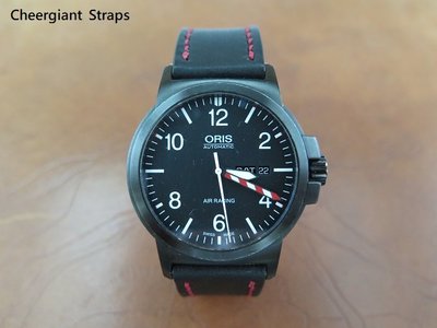 ORIS牛皮錶帶 巧將手工錶帶 ORIS leather watch strap band Made In Taiwan