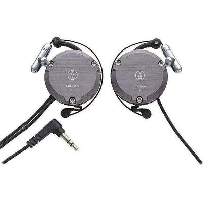 新款推薦 Audio Technica鐵三角 ATH-EM7X金屬耳掛耳式便攜耳機圓聲帶行貨YH1091 可開發票