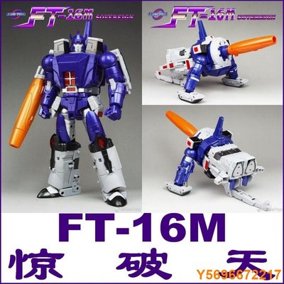 布袋小子【】FansToys 變形金剛MP玩具機器人 FT16M 金屬色驚破天