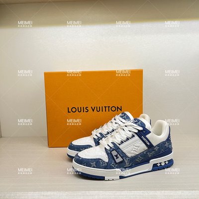 30年老店 預購 LOUIS VUITTON LV TRAINER 運動鞋 鞋子 8號 1A9JGN
