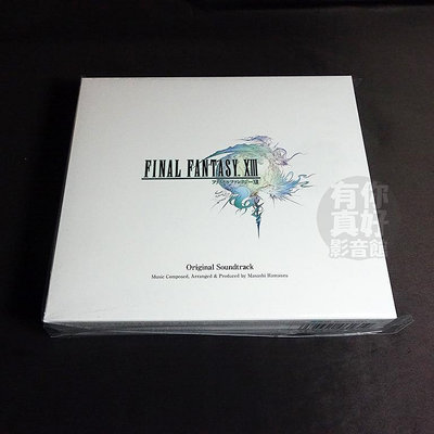 (代購) 全新日本進口《FINAL FANTASY XIII 太空戰士 原聲帶》4CD (通常盤) 日版 OST 專輯