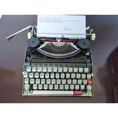 現貨熱銷-打字機古董打字機老式打字機英文打字老機械打字機好用-默認最小規格價錢  其它規格請諮詢客服