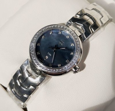 TAG HEUER Link 珍珠貝母錶盤 銀色不鏽鋼錶帶 石英 女士手錶 WAT1419.BA0954