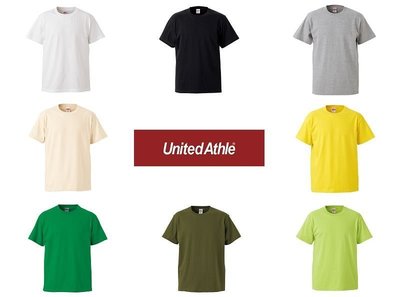 塞爾提克~免運 United Athle 5.6 男生 頂級柔棉 中磅短袖 素T恤(UA 5001)新38色-有超大尺碼