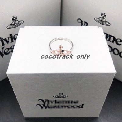 現貨熱銷-Vivienne Westwood 歐美新款銀/玫瑰金情侶925純銀土星活動戒指