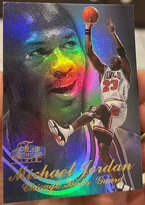 NBA 球員卡 Michael Jordan 1997-98 Flair Showcase Row 3
