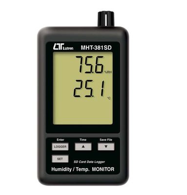 [捷克科技] Lutron 路昌 MHT 381SD 記憶式溫濕度計 RS-232/USB連接介面 專業電錶儀錶