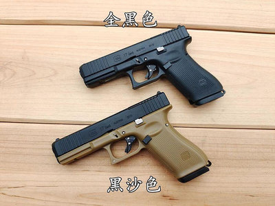 金屬模型合金帝國格洛克GLOCK 17Gen5 1:2.05全拆卸拋殼模型 不可發射