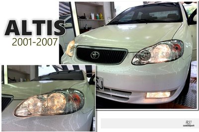 》傑暘國際車身部品《 全新  TOYOTA ALTIS 01-03 04-07年原廠型晶鑽大燈一顆1200元