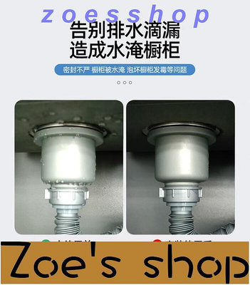 zoe-水槽密封圈皮圈洗菜盆下水器墊片墊圈管皮墊廚房池配件洗碗槽膠圈