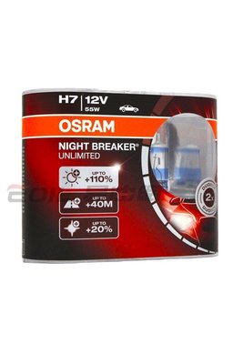 【易油網】OSRAM H7夜光極致NIGHT BREAKER UNLIMITED燈泡 大燈H1/H4/H7