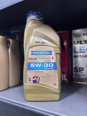 建議售價【油品味】公司貨 RAVENOL MVB 5W30 SN C3 日耳曼 全合成機油