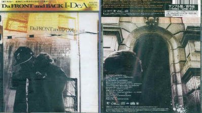 (日版全新未拆) I-DeA 2張專輯一起賣 - Da Front and Back + re;cover
