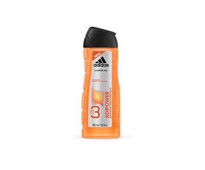 【adidas 愛迪達】三效潔顏洗髮沐浴乳-極限動力(250ml)