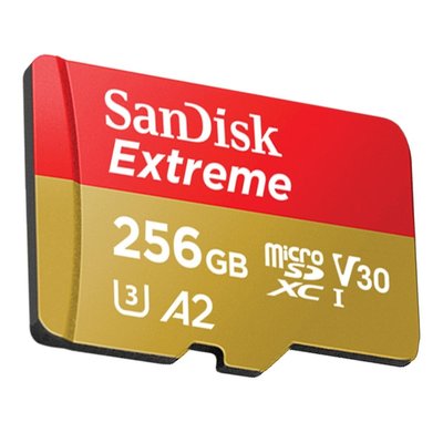 💓好市多代購/可協助售後/貴了退雙倍💓 SanDisk Extreme microSDXC 256GB 記憶卡 2入