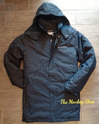 【 The Monkey Shop 】全新正品 Columbia 哥倫比亞 550 fill 丹寧顏色羽絨大衣 外套