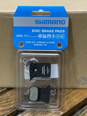 （J.J.Bike）公司貨 盒裝 Shimano L03A 碟煞公路車樹脂散熱來令片 Dura-Ace Ultegra 105