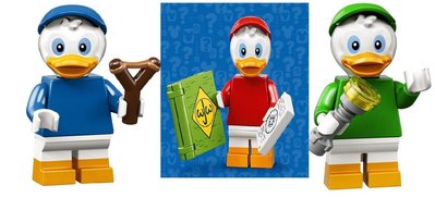 LEGO 樂高 71024 迪士尼 人偶包 3號 4號 5號 路依 杜依 休依 唐老鴨俱樂部 三隻合售 可補足 大全套