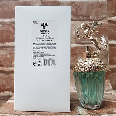 【Orz美妝】Anna Sui 安娜蘇 童話 美人魚 淡香水 TESTER 75ML Fantasia Mermaid