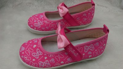 愛鞋子 米奇米妮童帆布鞋 室內鞋 娃娃鞋 在台灣製