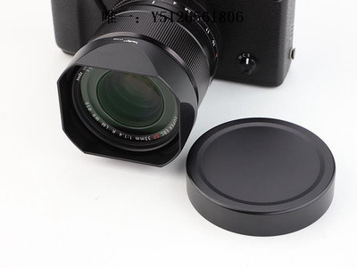 鏡頭蓋號歌Fujifilm/富士XF 33mm F1.4 R LM WR定焦鏡頭xf33 1.4遮光罩相機蓋
