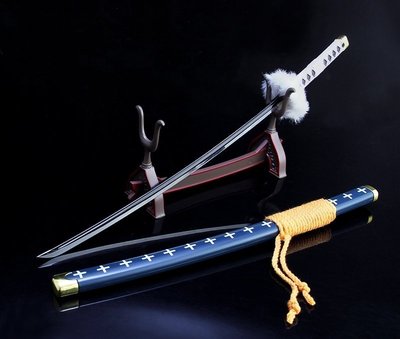 【現貨 - 送刀架】『 羅-鬼哭 』25.5cm  索龍 羅 刀 武器 兵器 非航海王 非海賊王 模型