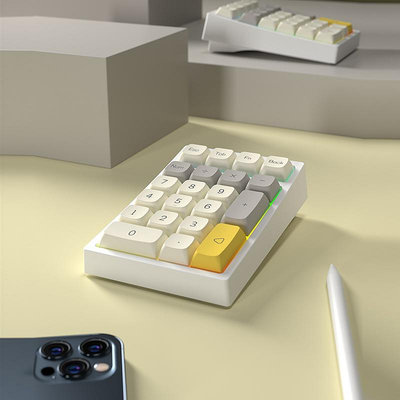 鍵盤 KEYCOOL/凱酷K21機械鍵盤筆記本電腦數字小鍵盤會計財務
