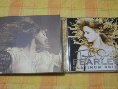 Taylor Swift 泰勒絲 Fearless 無懼的愛 原版+泰勒絲版 3CD+1DVD