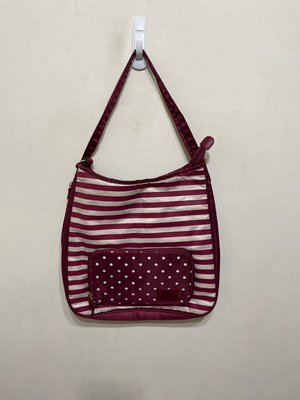 「 二手包 」 Hallmark 手提肩背包（紫紅色）150