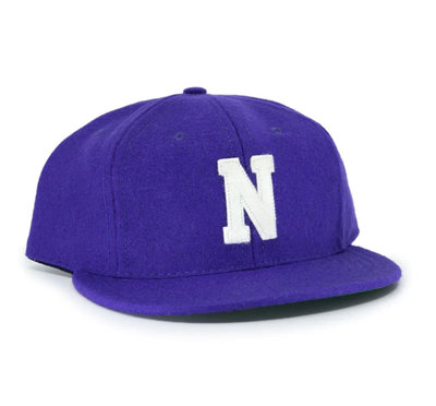 全新 現貨 Ebbets field flannels Northwestern 羊毛 老帽 棒球帽 調節式 復古 街頭