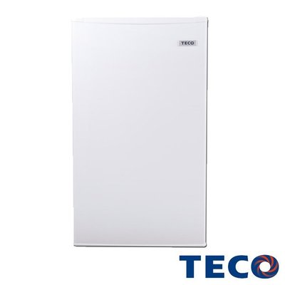 TECO東元 99公升 1級能效 定頻單門電冰箱 R1091W 隱藏式把手 透明門置物棚