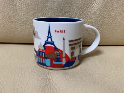星巴克 STARBUCKS 法國 巴黎 Paris 城市杯 城市馬克杯 馬克杯 咖啡杯 YAH