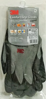 現貨 韓國製造 3M亮彩舒適型止滑/耐磨手套(灰色-尺寸XXL) 安全手套 工作手套 生活好幫手