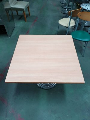 二手家具全省估價(集穎全新/二手家具)--簡單經典木頭色餐廳桌 咖啡桌 快炒店桌 餐桌 小吃桌 R-2112105