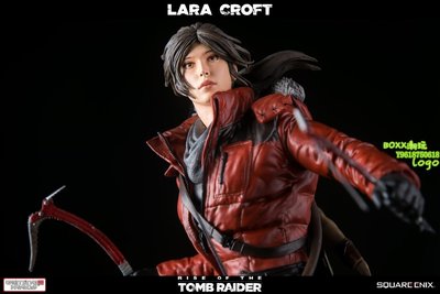 BOXX潮玩~Gaming Heads TRLC 古墓麗影 崛起 Lara Croft 勞拉 克勞馥 雕像