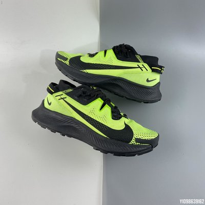 NIKE PEGASUS TRAIL 2 黑綠 透氣 時尚 跑步慢跑鞋 36-45 男女鞋