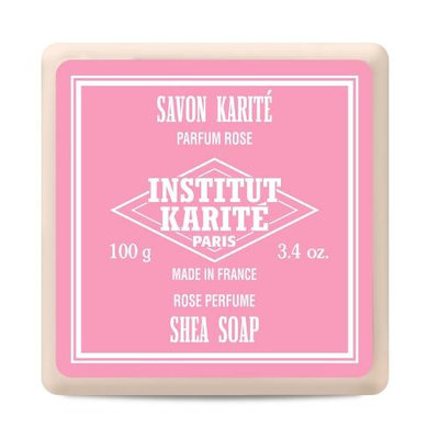 Institut Karite Paris 巴黎乳油木 玫瑰皇后花園香氛手工皂100g