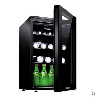 『格倫雅品』DOBON/東寶 JC-72B 單門小型冰箱透明玻璃門冰吧酒櫃飲料保鮮家用促銷 正品 現貨