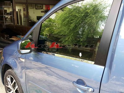 VW Caddy Maxi 4 福斯 德國原裝進口 不鏽鋼 窗框下緣飾條