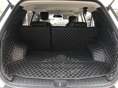適用Mercedes-Benz GLA 專用後車廂墊 汽車皮革全包圍後廂墊  後行李箱墊