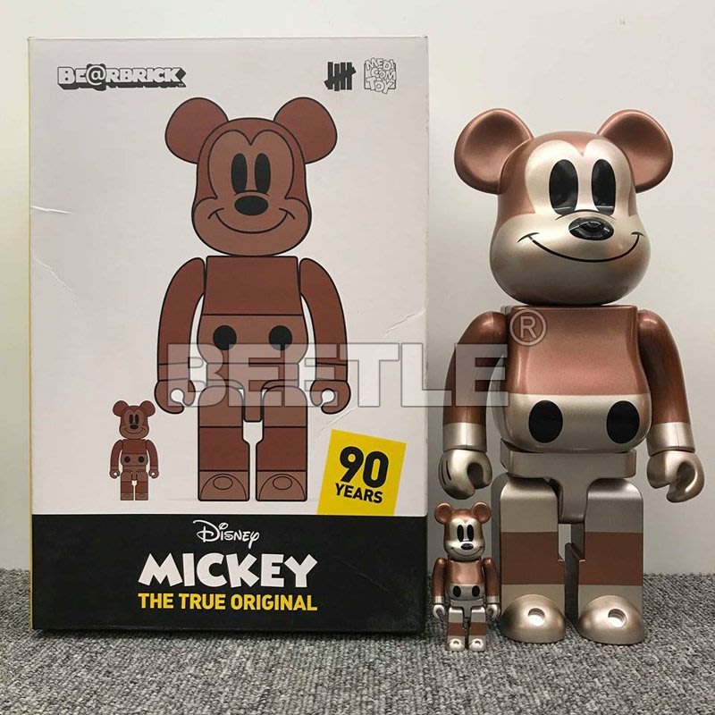 BE@RBRICK UNDEFEATED DISNEY 聯名迪士尼MICKEY 米奇400