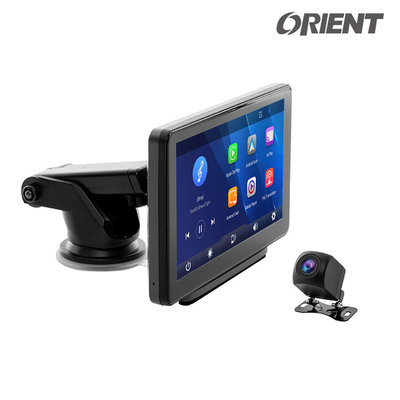 【含稅】ORIENT CORAL東方 RX7 車用可攜式智慧螢幕 含後鏡頭 7吋 CarPlay 手機鏡像 車用導航