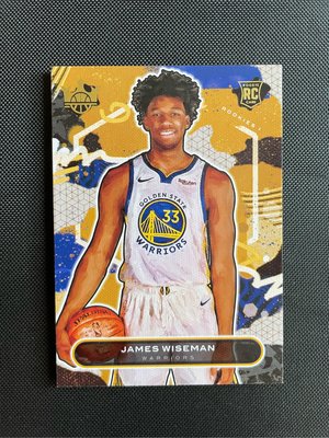 2020-21 Panini Court Kings James Wiseman Level 1 Rookie Card #75 Warriors RC