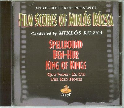 [原聲帶]- "Film Scores of Miklos Rozsa"- Miklos Rozsa(61),美版