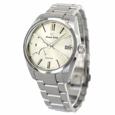 預購 GRAND SEIKO SBGA437 精工錶 手錶 40mm 機械錶 限定款 淡黃色面盤 鋼錶帶 男錶女錶