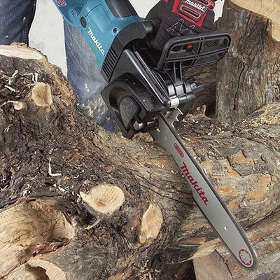 Makita牧田UC4551ASP電動鏈鋸木材木工根雕戶外砍樹伐木鏈條鋸