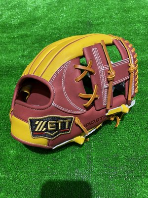 棒球世界全新ZETT PROSTATUS 進口軟式訂製金標棒球野手手套工字檔今宮樣式BRGB3196TW